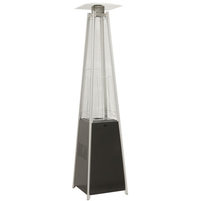 BTU Propane Tabletop Patio Heater Pyramid Tabletop Propane Patio Heater